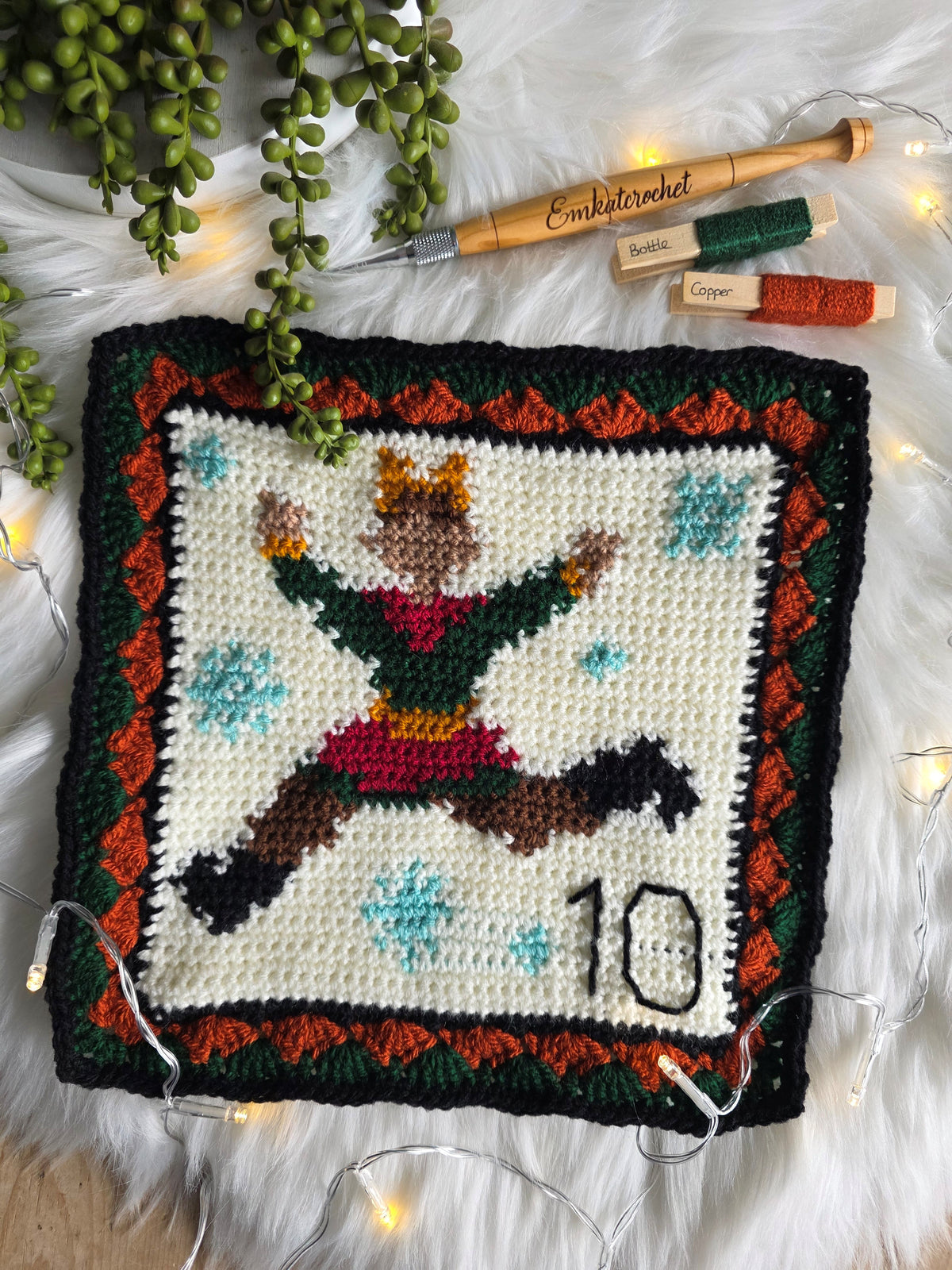 Stylecraft 12 Days of Christmas CAL by EKM Crochet