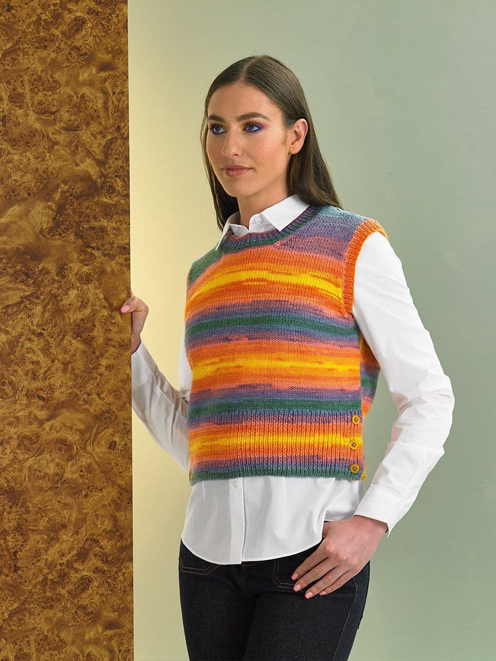 James C Brett Aurora DK Tank Top Pattern JB847 – Littlewoolshop.com