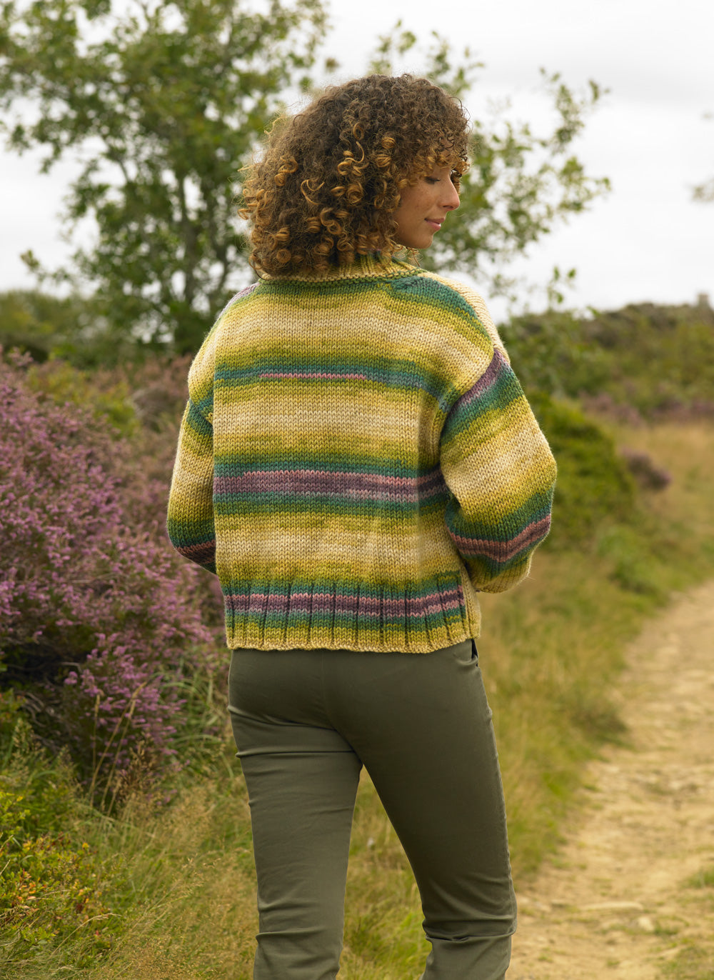 James C. Brett Aurora Chunky Cardigan Pattern JB1002