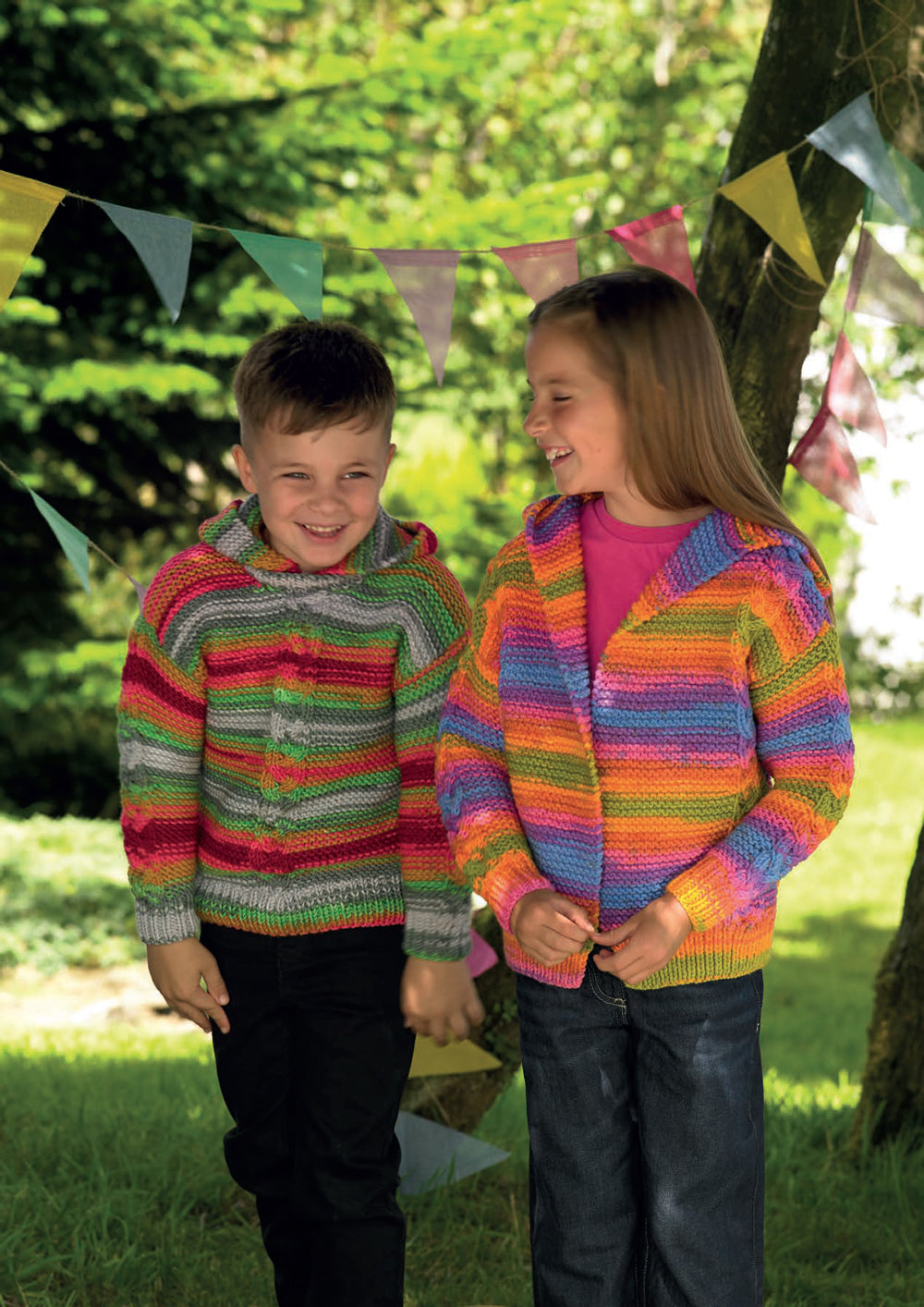 James C. Brett Partytime Chunky Cardigans Pattern JB979