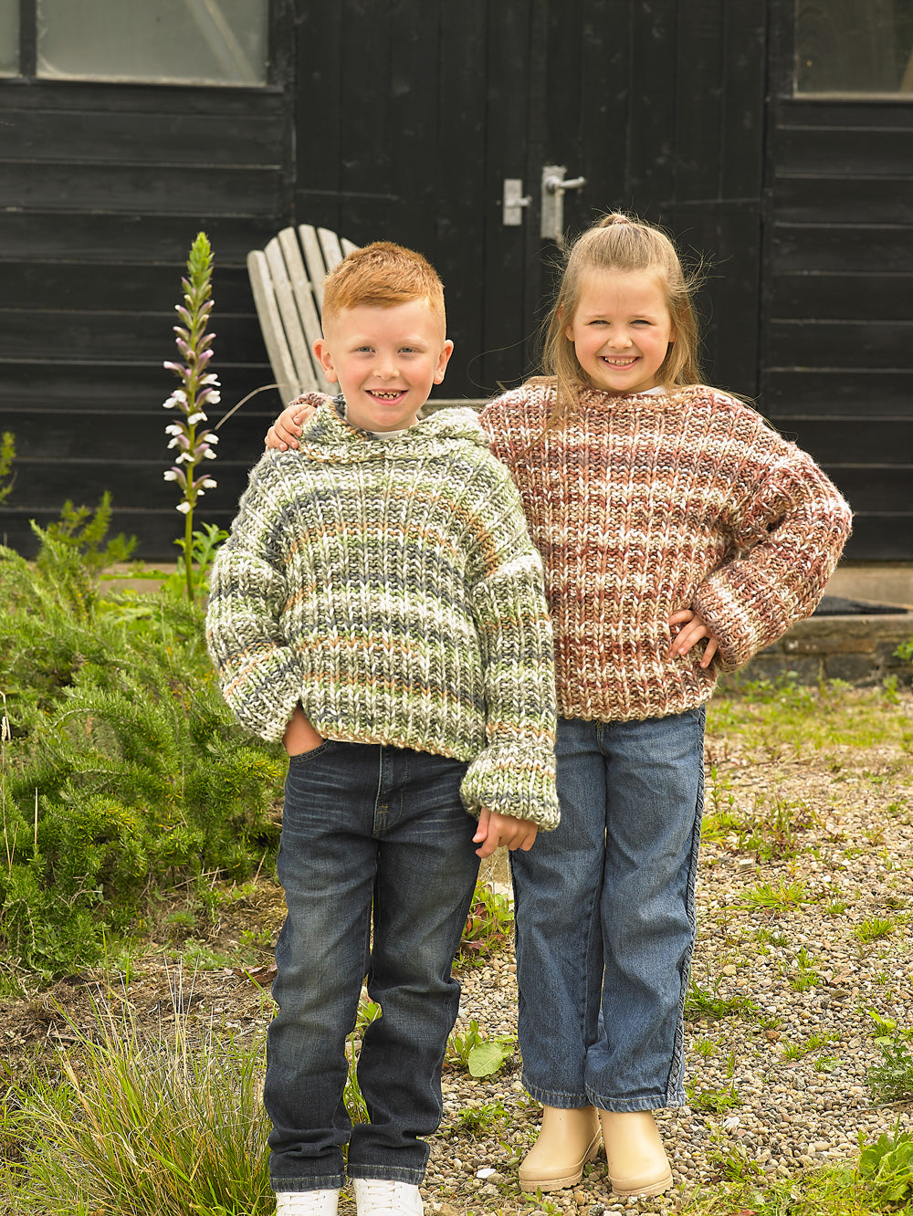 James C. Brett Undertones Super Chunky Sweaters Pattern JB994