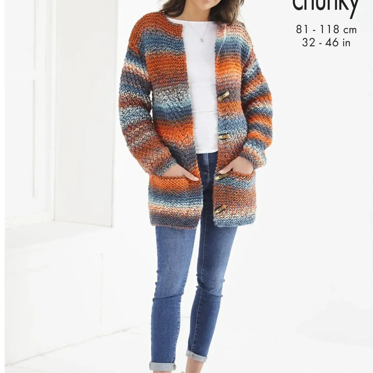 King Cole Explorer Super Chunky Sweater and Jacket Pattern 6194
