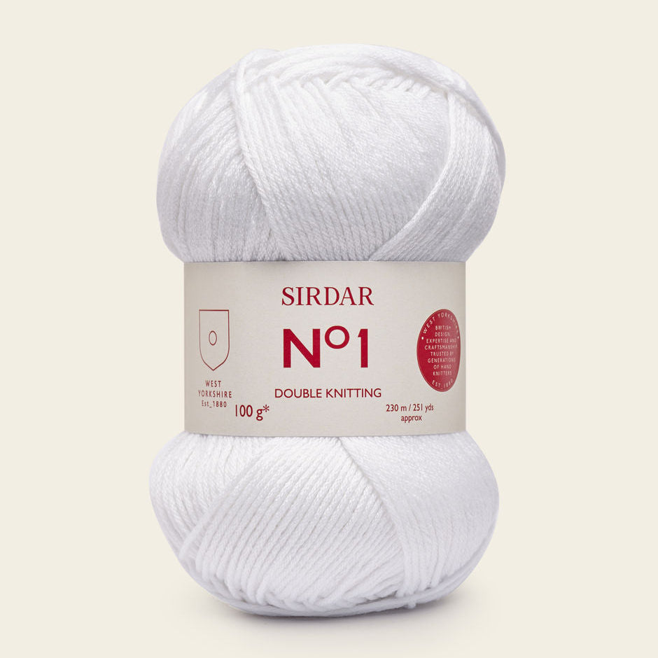 5 X 100g Sirdar No 1 DK 100g