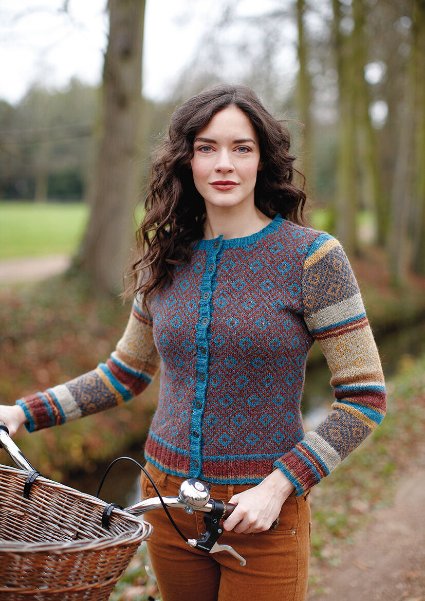 Rowan Felted Tweed DK Eliot Scarf & Cardigan Pattern By Lisa Richardson