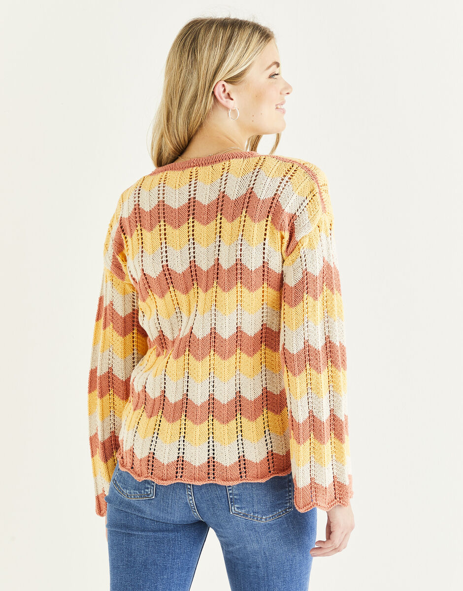 Sirdar Stories DK Twin Set Vest & Cardigan Pattern 10546