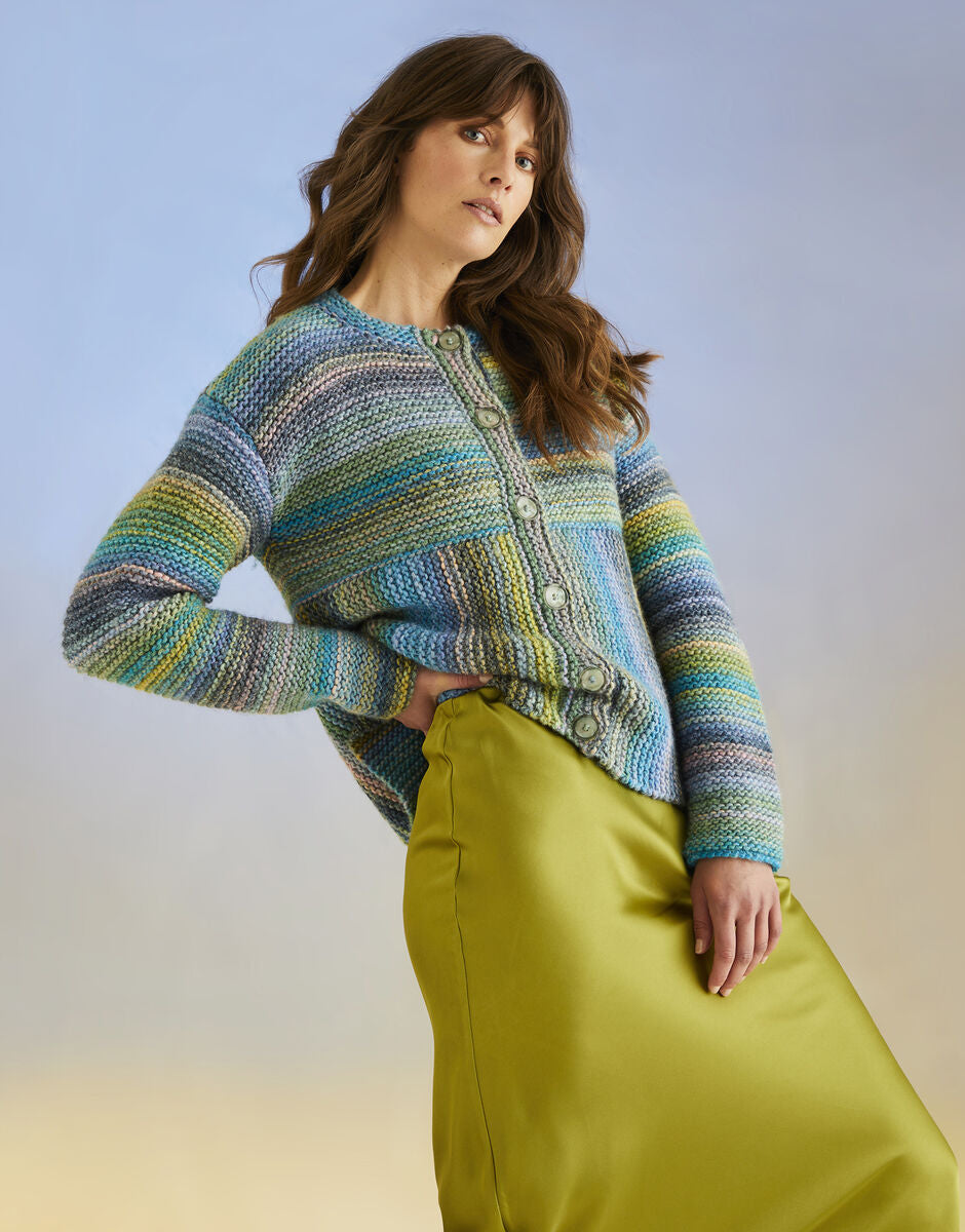 Sirdar Jewelspun Chunky Cardigan Pattern 10704