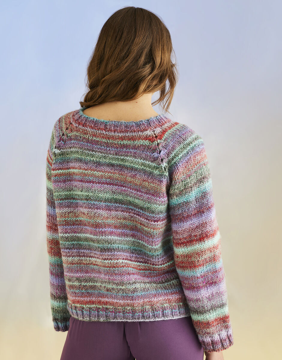 Sirdar Jewelspun Chunky Sweater Pattern 10702