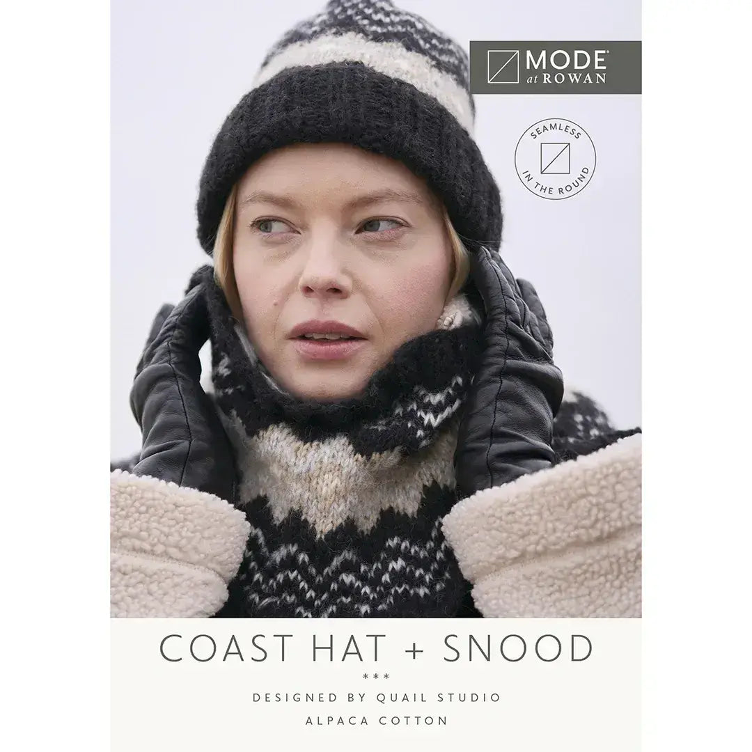 Rowan Mode Coast Hat & Snood Pattern By Quail Studio – Littlewoolshop.com