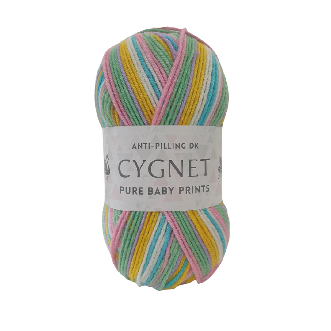Cygnet Pure Baby Prints DK 100g