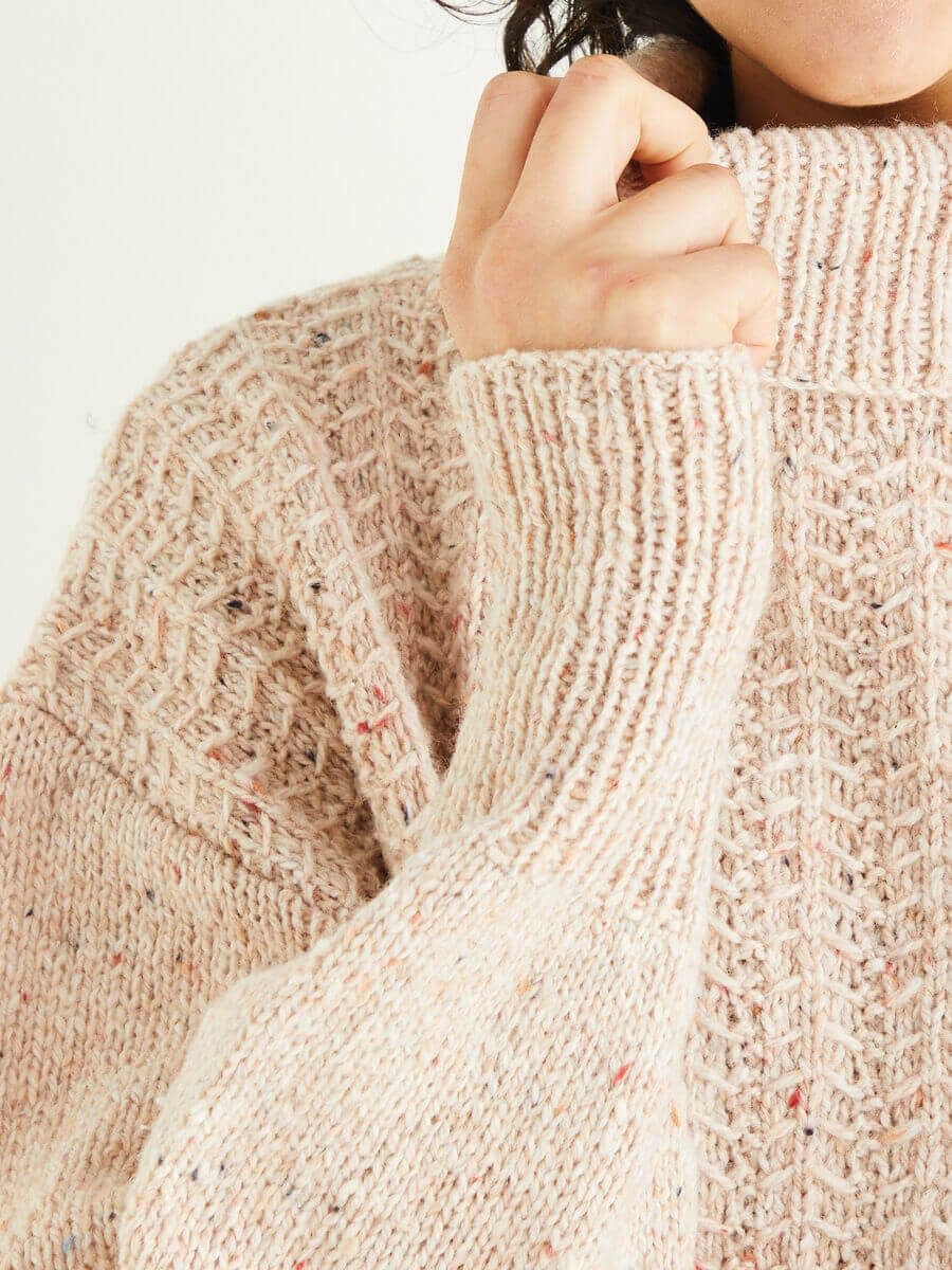 Sirdar Haworth Tweed DK Sweater Pattern 10299