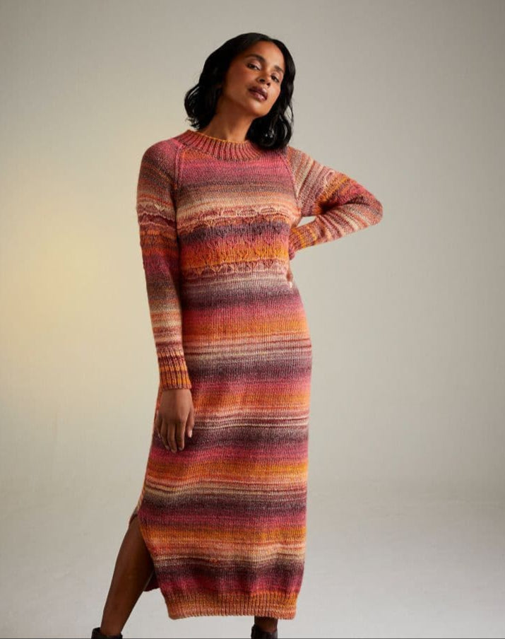 Sirdar Jewelspun Aran Dress Pattern 10712