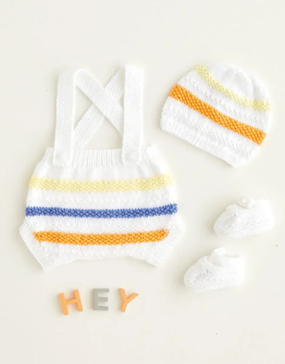 Sirdar Snuggly DK Knit/Crochet Cardigan, Hat, Blanket, Dungarees Over the Rainbow Book 555