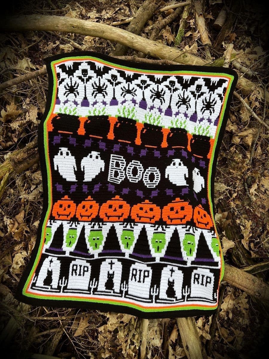 Stylecraft Boo! Halloween Blanket by Rosina Plane - Yarn Pack