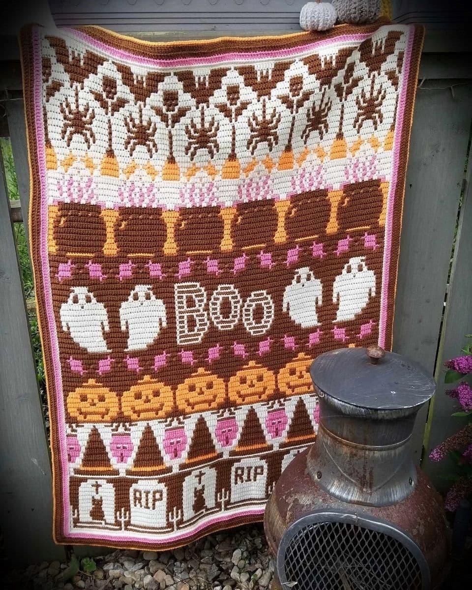 Stylecraft Boo! Halloween Blanket by Rosina Plane - Yarn Pack