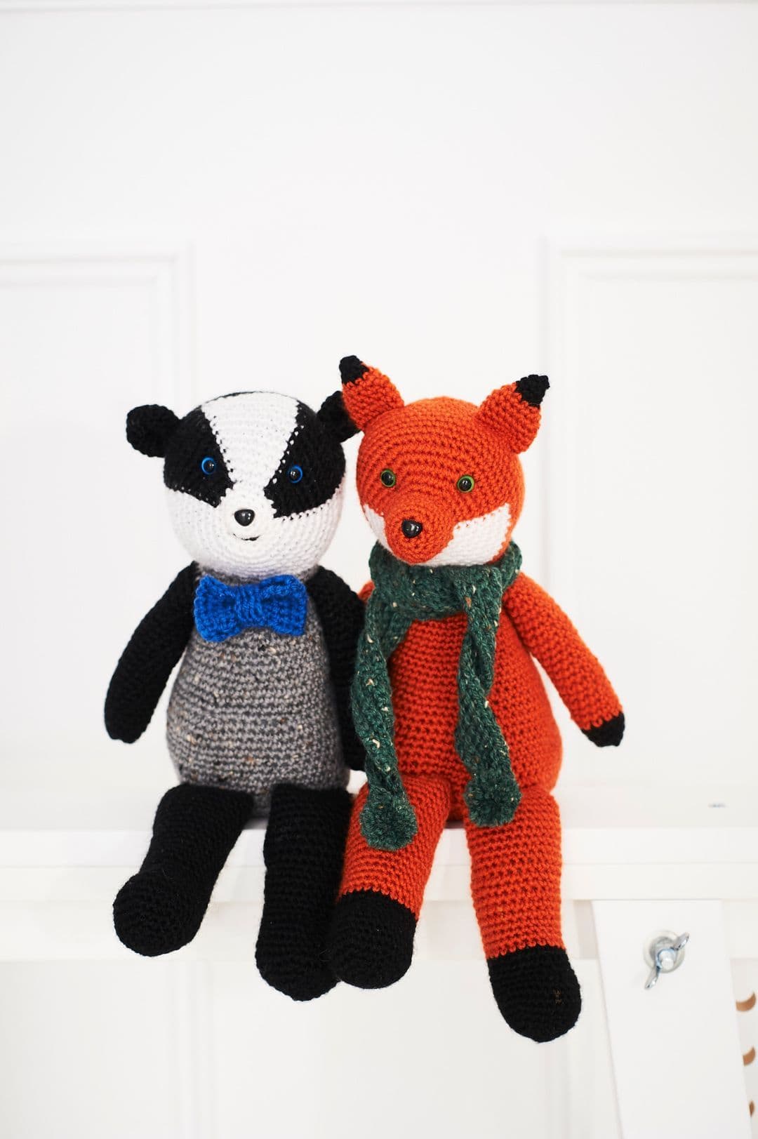 Stylecraft Life DK Woodland Toys Fox & Badger Pattern 9665