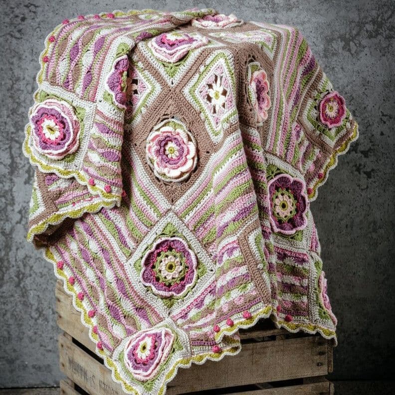 Stylecraft Lily Pond Blanket by Jane Crowfoot - Yarn Pack