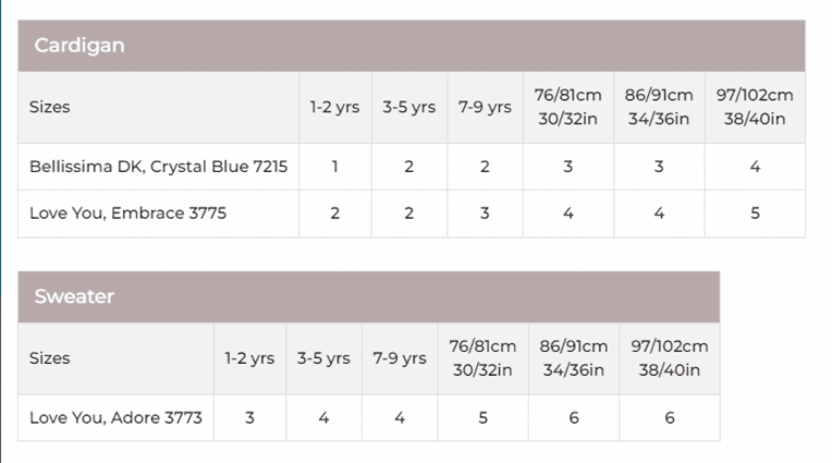 Stylecraft Love You Aran Cardigan Pattern 9974