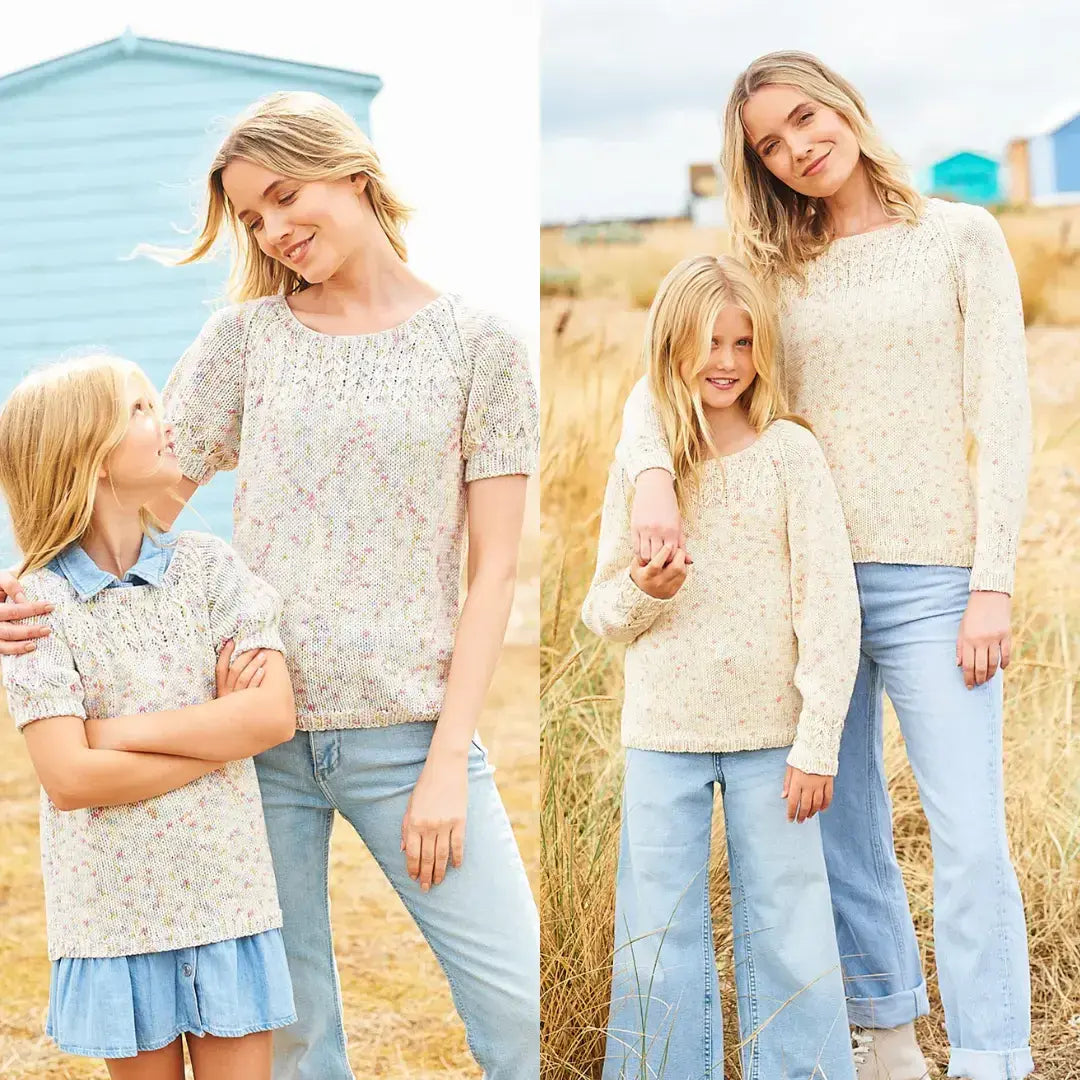 Stylecraft Love You Aran Sweater Pattern 9971