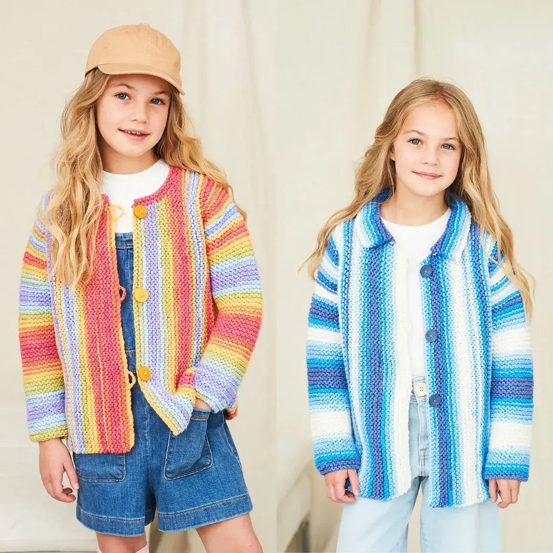 Stylecraft Merry Go Round Chunky Cardigan Pattern 10049