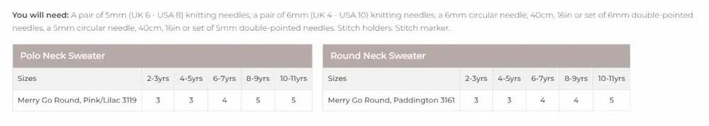 Stylecraft Merry Go Round Chunky Sweater 10048