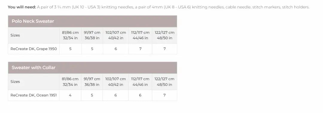 Stylecraft Recreate DK Sweater Pattern 10058