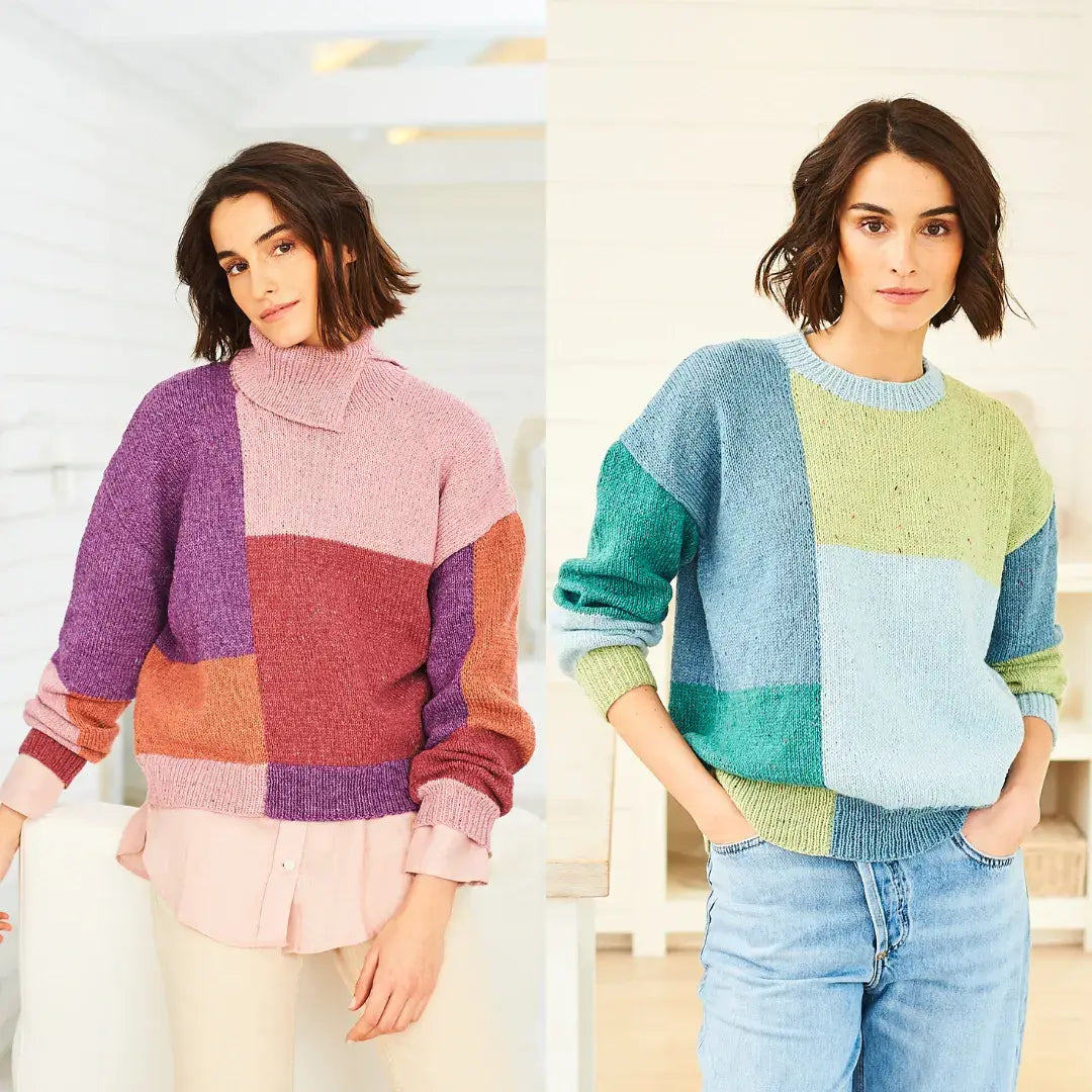 Stylecraft Recreate DK Sweater Pattern 10060