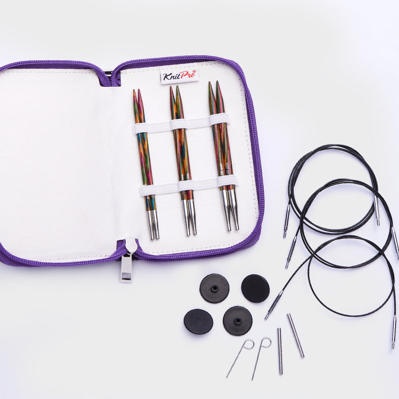 KnitPro Symfonie Interchangeable Circular Needle Starter Set