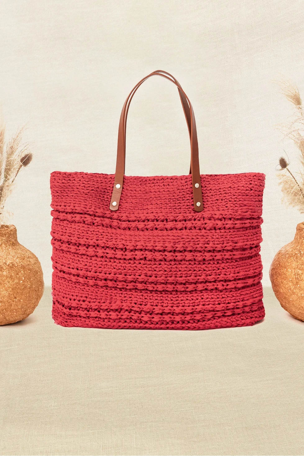 DMC Eco Vita Recycled Cotton Tape Yarn Bags & Accessories Pattern Book 15895