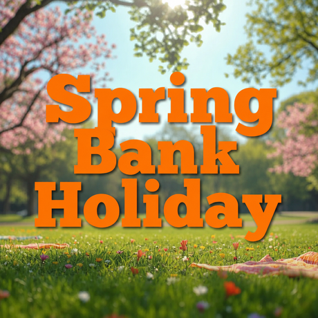 Spring Bank Holiday Banner