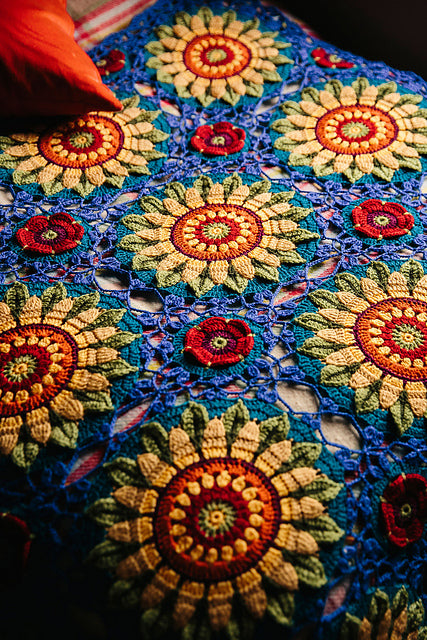 Fields of Gold Blanket By Janie Crow/Lucia Dunn - Yarn Pack