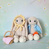 LittleWoolShop Snuggle Puff Chunky Bobby & Betsy Bunny Pattern 01