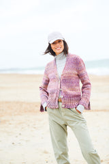 Stylecraft Impressions Aran, Sweater & Cardigan Pattern 10008