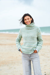 Stylecraft Impressions Aran, Sweater & Cardigan Pattern 10008