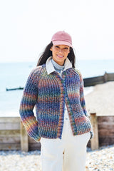 Stylecraft That Colour Vibe Sweater & Cardigan Pattern 10021