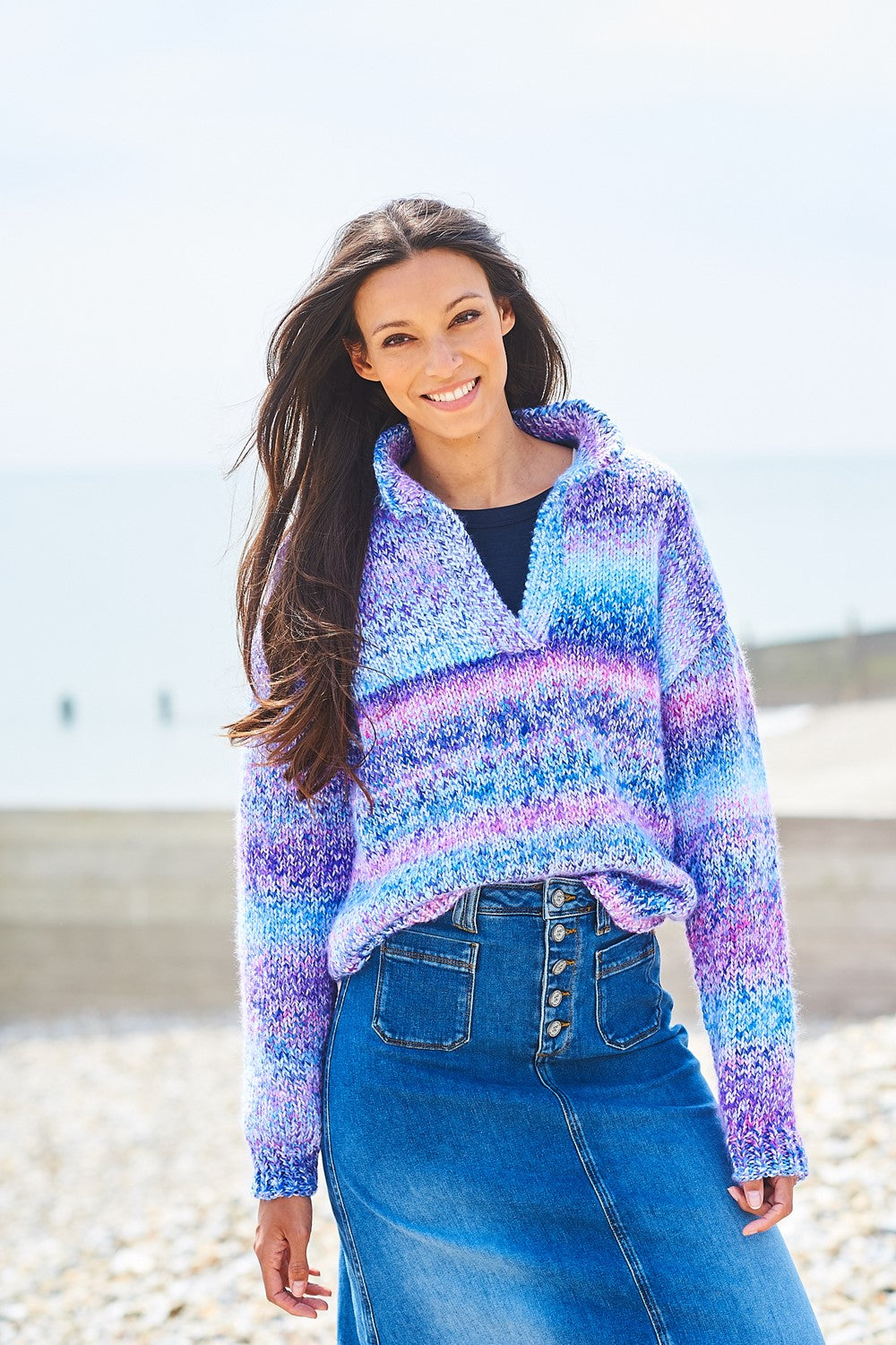 Stylecraft That Colour Vibe Sweaters Pattern 10024