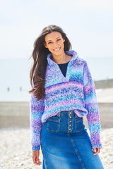 Stylecraft That Colour Vibe Sweaters Pattern 10024