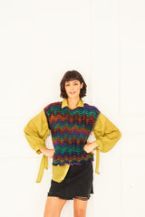 Stylecraft Knit Me, Crochet Me DK Sweater & Tank Top Pattern 10037