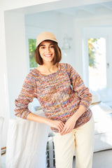 Stylecraft Batik Elements Swirl Sweater & Top Pattern 10054