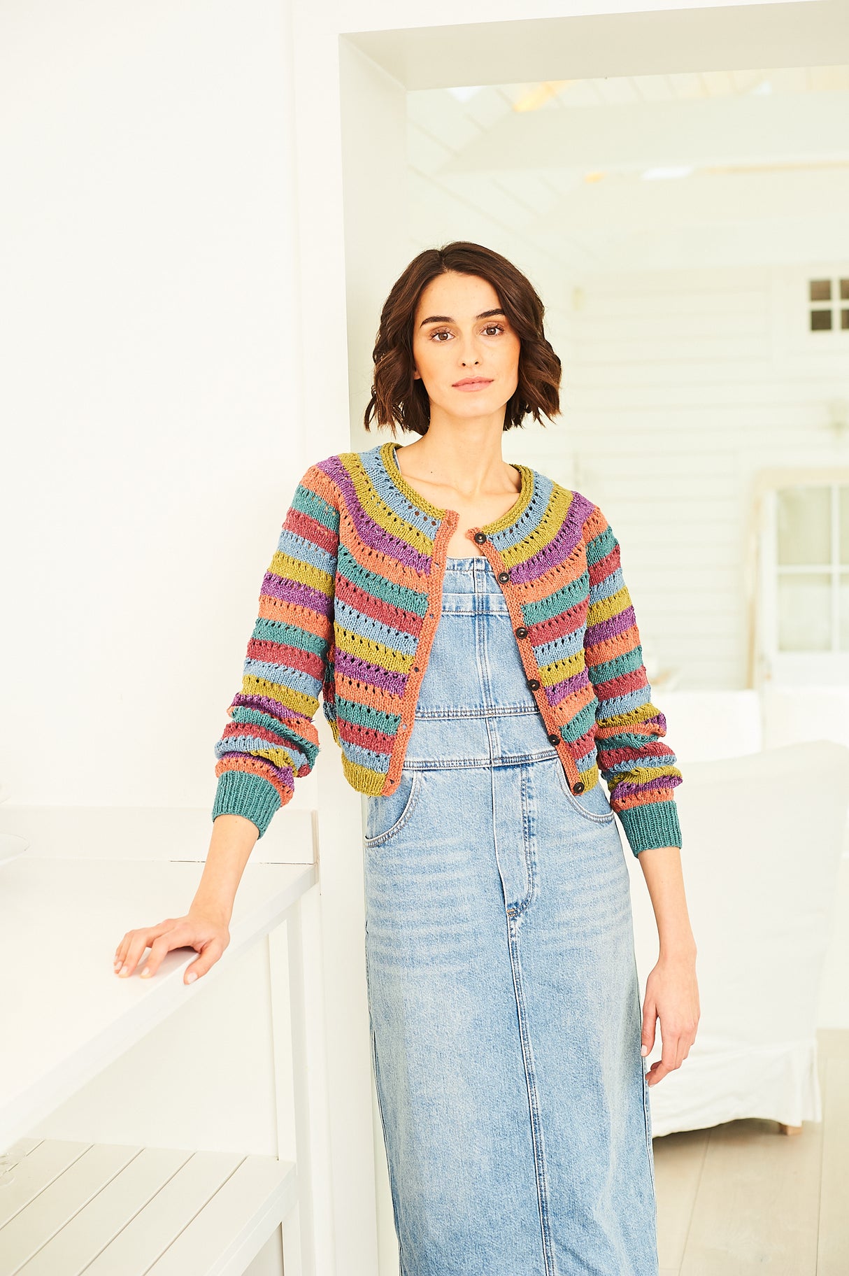 Stylecraft Recreate DK Cardigan Pattern 10057