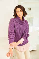Stylecraft Recreate DK Sweater Pattern 10058