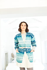 Stylecraft Easy Fair Isle Aran Cardigans Pattern 10074