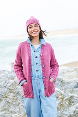 Stylecraft Grace & Impressions Aran Cardigans Pattern 10090