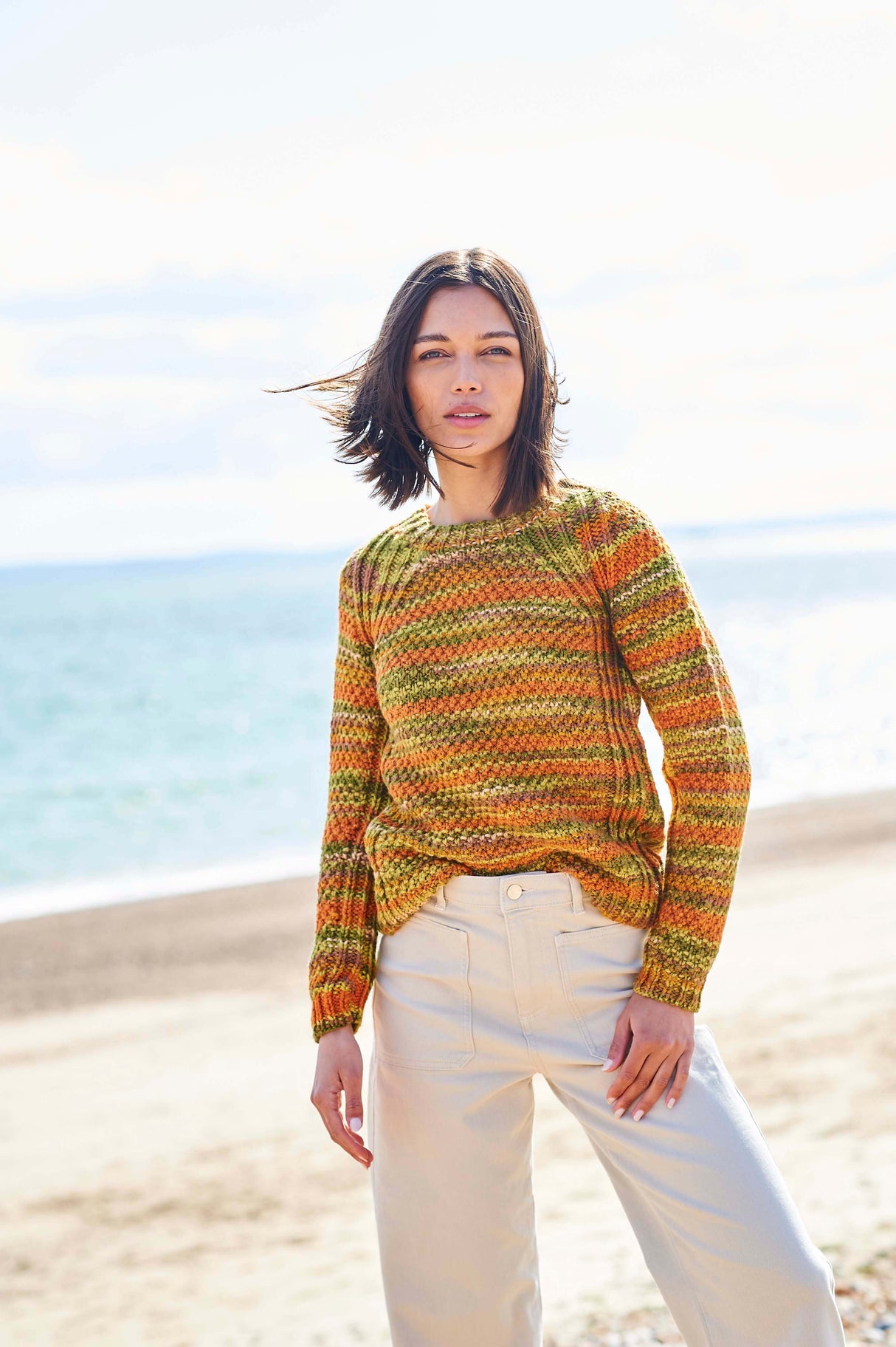 Stylecraft For the Love of Stripes Chunky Sweaters Pattern 10095