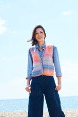 Stylecraft Chromatic DK Waistcoats Pattern 10118