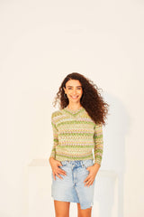 Stylecraft Colour Burst DK Sweater & Tank Top Pattern 10131