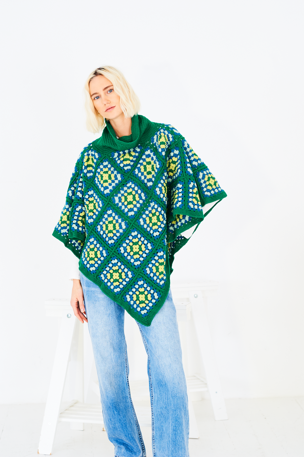 Stylecraft Special DK Ponchos Pattern 10140