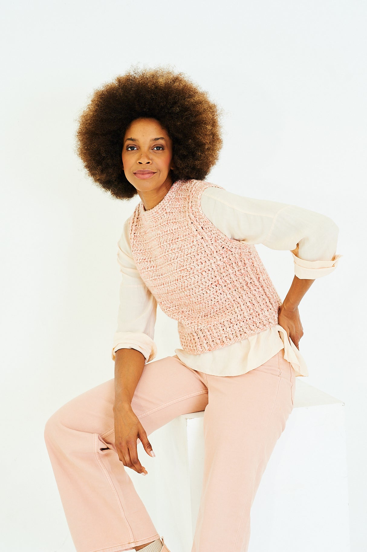 Stylecraft Serene/Grace Aran Tank Tops Crochet Pattern 10171
