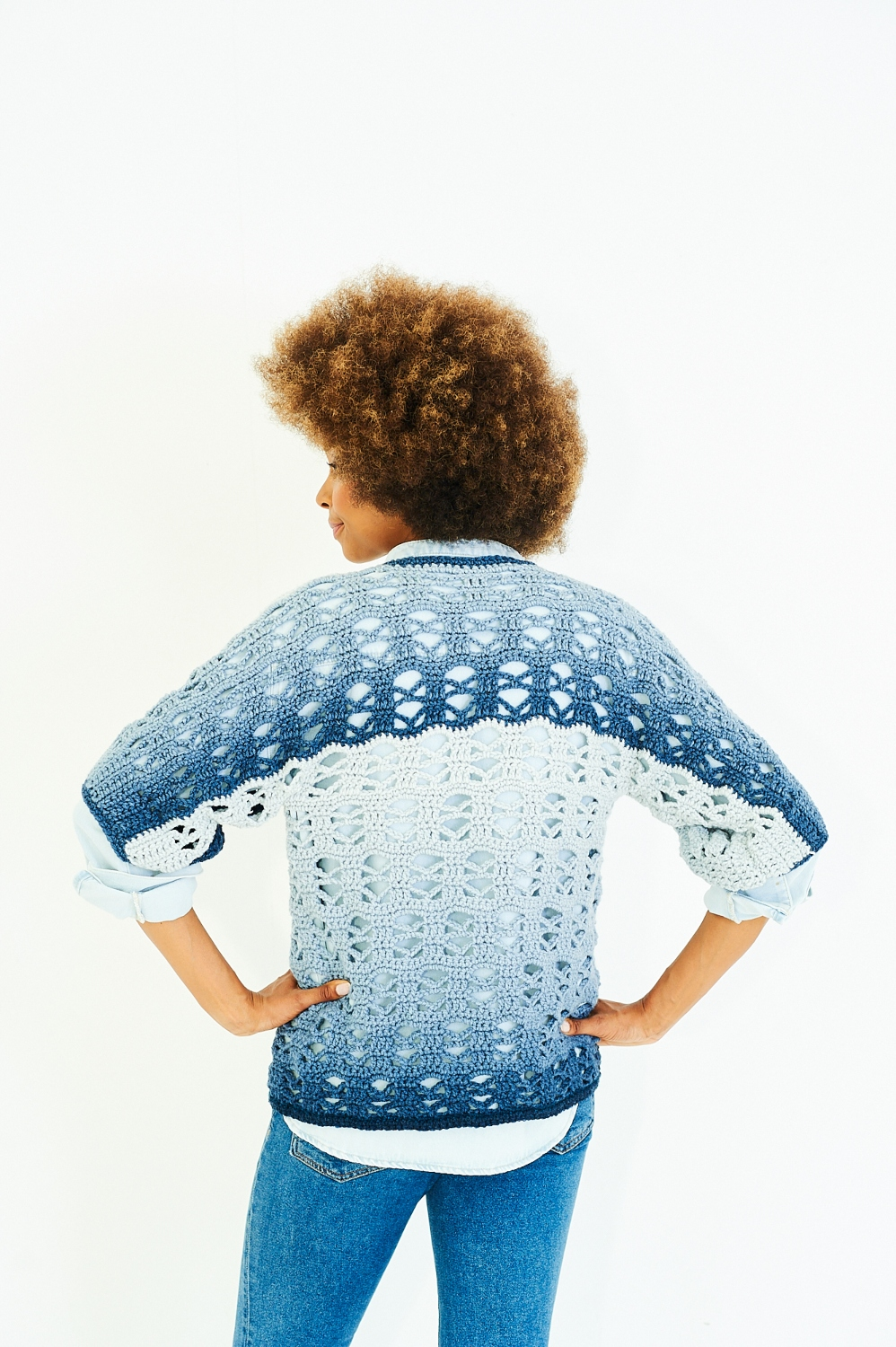 Stylecraft Horizon Chunky Crochet Up and Over Jackets Pattern 10184