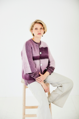 Stylecraft Horizon Chunky Up and Over Cardigan, Hat and Scarf Pattern 10185