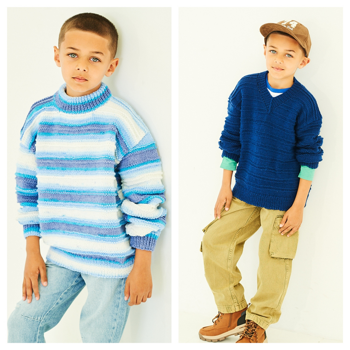 Stylecraft Wondersoft Merry Go Round DK Sweaters Pattern 10192